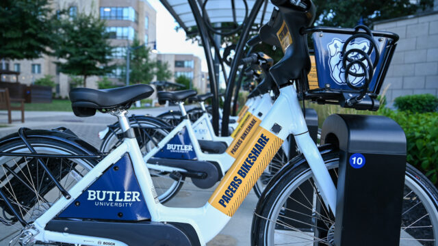 Dawgs on wheels: E-bikes have rolled into Butler