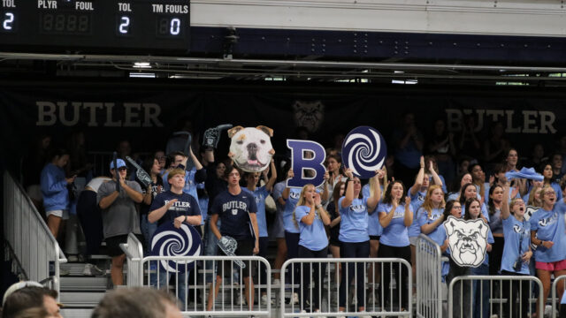Butler volleyball rides high on Hinkle magic