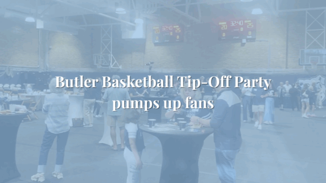 Butler Basketball Tip-Off Party pumps up fans