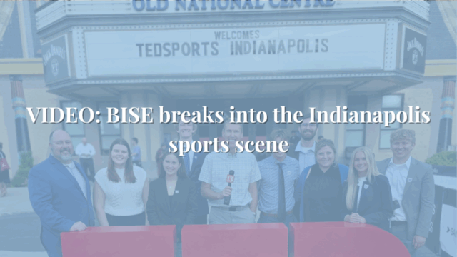 VIDEO: BISE breaks into the Indianapolis sports scene