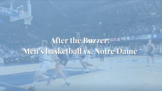 After the Buzzer: Men’s basketball vs. Notre Dame