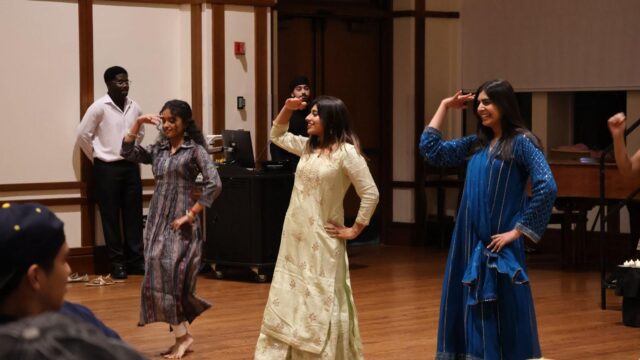 South Asian Student Association celebrates with diyas, dancing and Diwali spirit