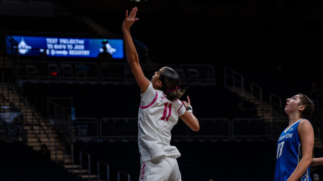 Beyond the box score: Women’s basketball snaps losing streak against Georgetown