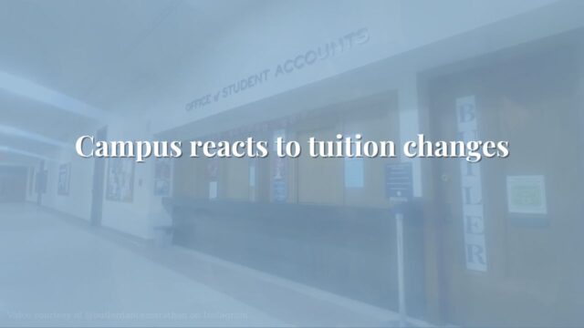 Campus reacts to tuition changes