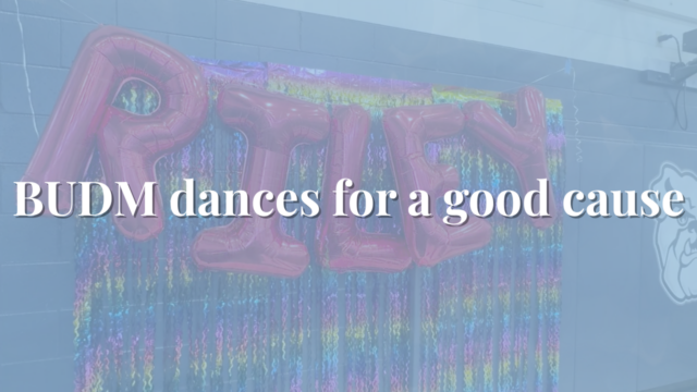 BUDM dances for a good cause