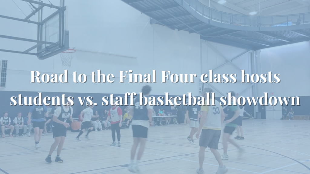 Road to the Final Four class hosts students vs. staff basketball showdown