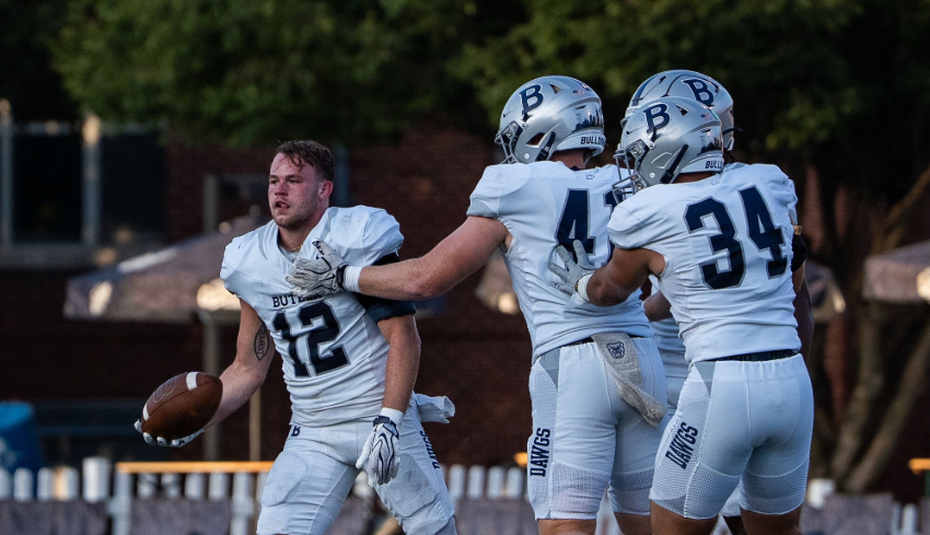 Butler football overwhelms Franklin en route to a shutout victory